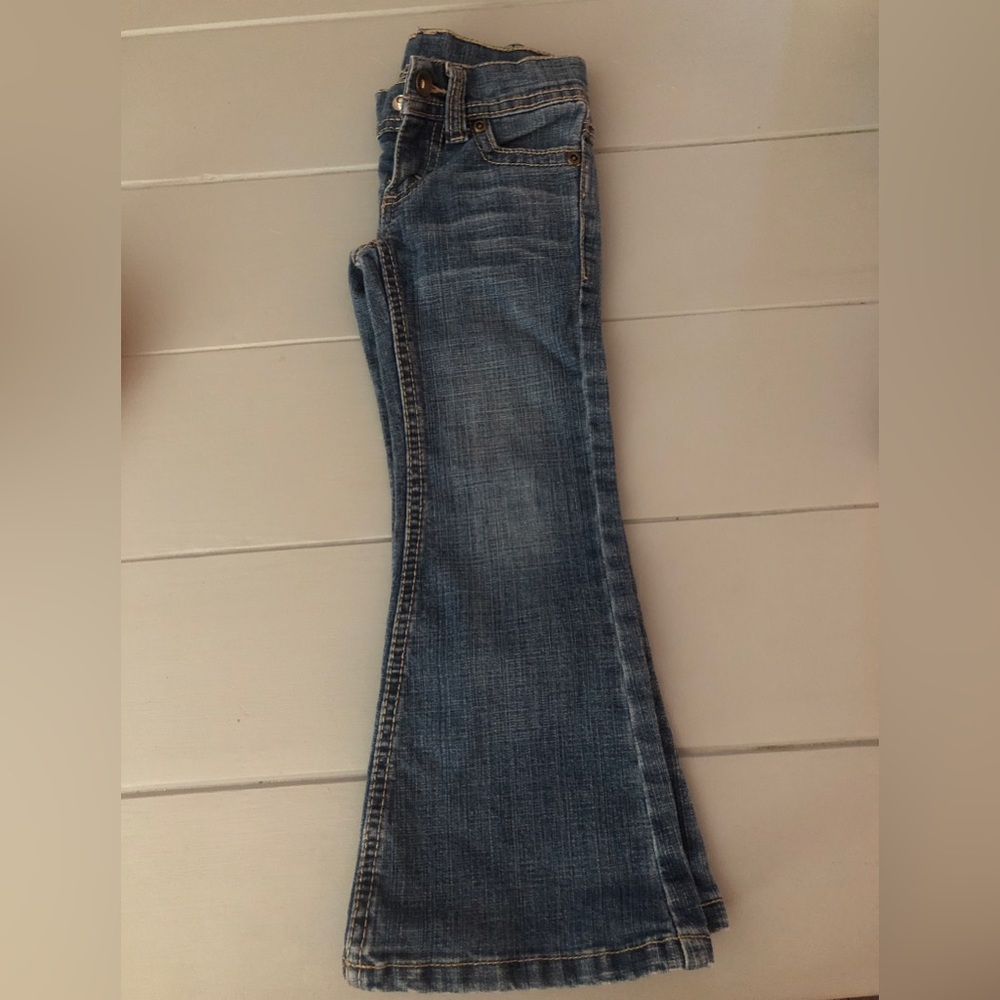 Girls blue jeans